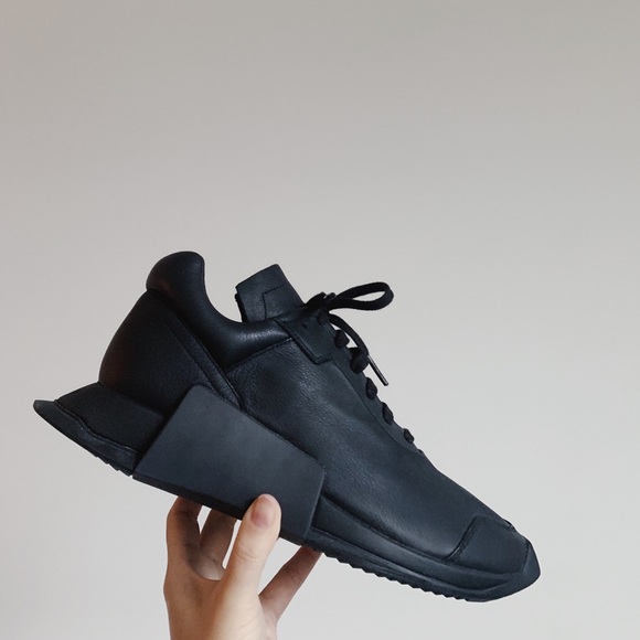 Rick Owens x Level Runner Low 'Black'